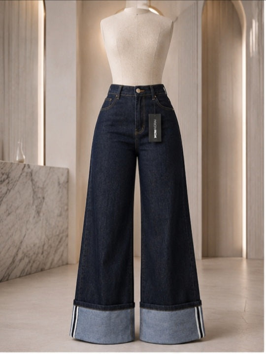 Zoeon Cuffed Denim
