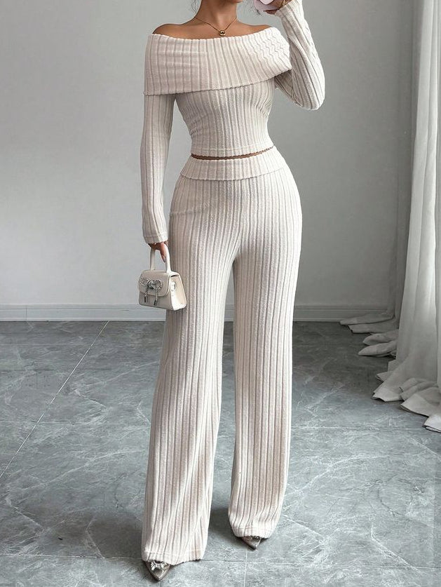 Ivory Knit Harmony Set