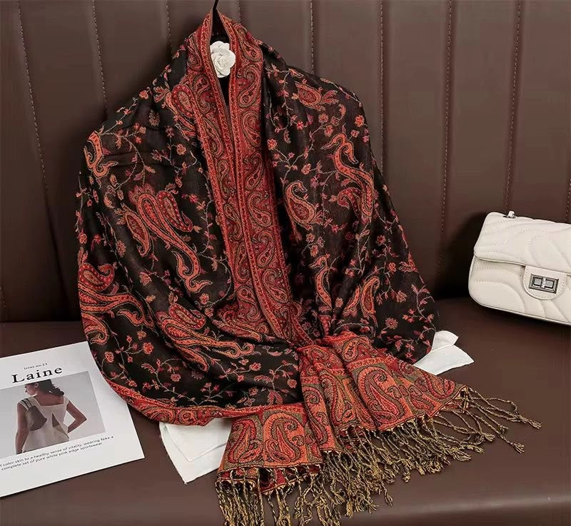 Mystic Paisley Veil